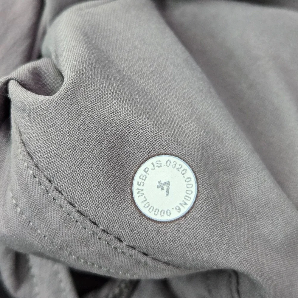 Lululemon Women Activewear Pants‎ 4 Purple Dance Studio Jogger Logo Drawstring